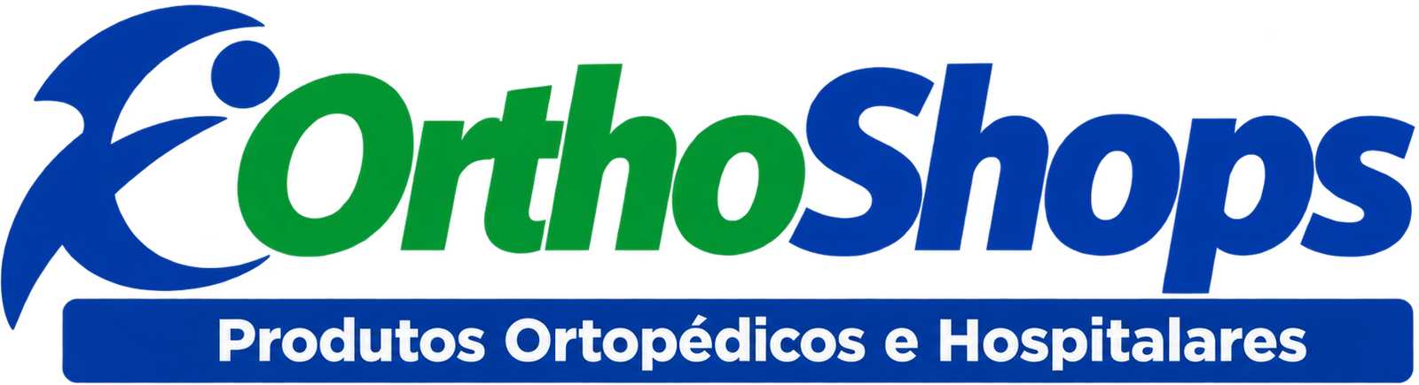 Logotipo OrthoShops Produtos Ortopédicos e Hospitalares